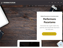 Tablet Screenshot of performanspazarlama.net
